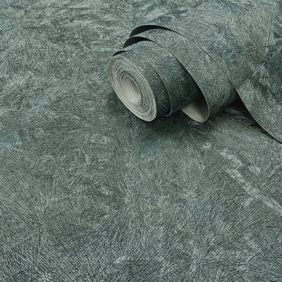 Belmont House Jax Thames Blue Wallpaper - Textured Vinyl - Italian Paste-the-Wall - Image 4