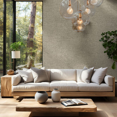 Belgravia Décor Concrete Dark Beige from B&Q