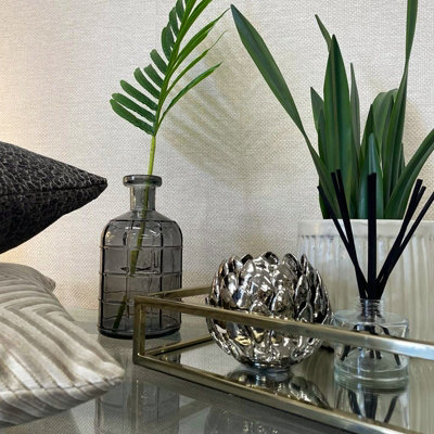 Belgravia Décor Palm Cream Weave Textured Wallpaper from B&Q