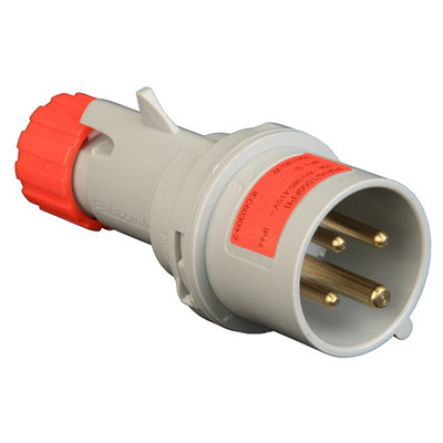 Lewden Multimax Straight Plug 415 V 16 A Pm16/1500Fpb from B&Q