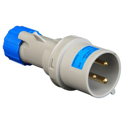 Lewden Pm32/1100Fpb 32A 2P+E 230V Plug Ip44 from B&Q