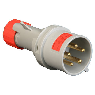 Lewden Pm32/1800Fpb 32A 3P+N+E 415V Plug Ip44 from B&Q