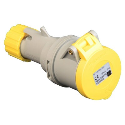Lewden Pm16/2000Fpb 16A 2P+E 110V Coupler Ip44 from B&Q