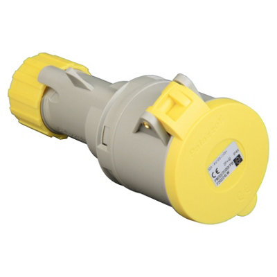 Lewden Pm32/2000Fpb 32A 2P+E 110V Coupler Ip44 from B&Q