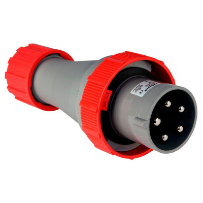 Lewden 710346 63A 3P+N+E 415V Plug Ip67 from B&Q