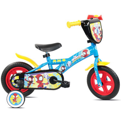 Denver Marvel Spidey 10" Children's Bicycle With Training Wheels from B&Q