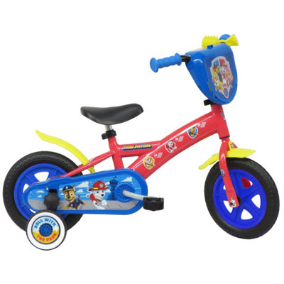 B&Q -  Paramount Paw Patrol 10" Children's Bicycle With Training Wheels