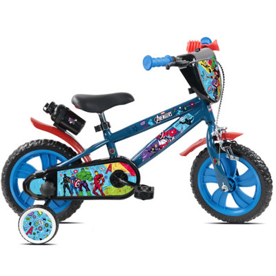 Denver Marvel Avengers 12" Children's Bicycle With Training Wheels from B&Q