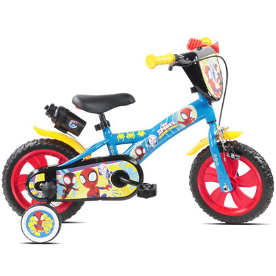 Denver Marvel Spidey 12" Children's Bicycle With Training Wheels from B&Q
