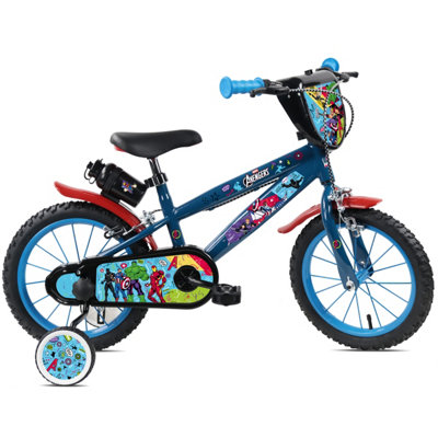 Denver Marvel Avengers 14" Children's Bicycle With Training Wheels from B&Q