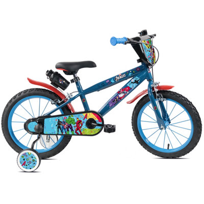 Denver Marvel Avengers 16" Children's Bicycle With Training Wheels from B&Q