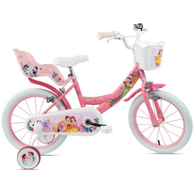 Denver Disney Princess 16" Children's Bicycle With Training Wheels from B&Q