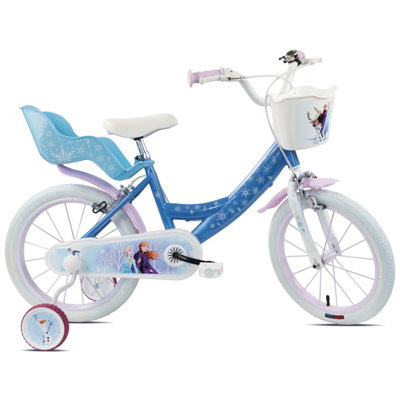Denver Disney Frozen 16" Children's Bicycle With Training Wheels from B&Q