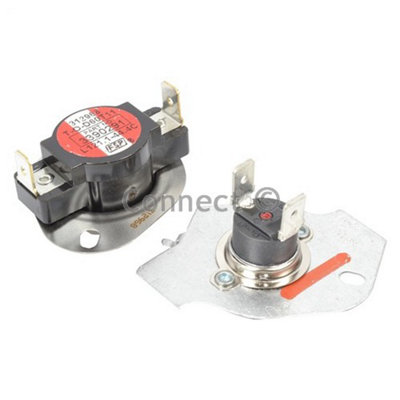 Genuine Whirlpool Tumble Dryer Cut Out Thermostat Wpl481928228665 from B&Q