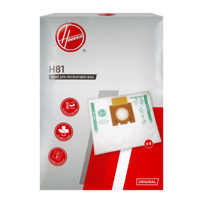 Hoover H81 Vacuum Cleaner Bags - Original - Microfiber - Pure EPA - Odorless - E - Image 4