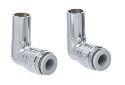Altecnic 15mm X 15mm Pushfit Elbows(Pair) 106-2001 from B&Q