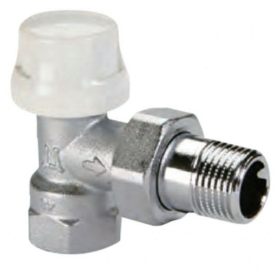 B&Q -  Danfoss Dn15 3/4 Angled Lockshield 105-2203