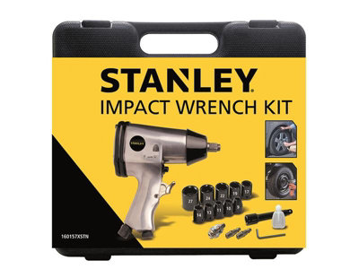 Stanley Air Compressors 160157Xstn Impact Wrench Kit Sac160157X from B&Q