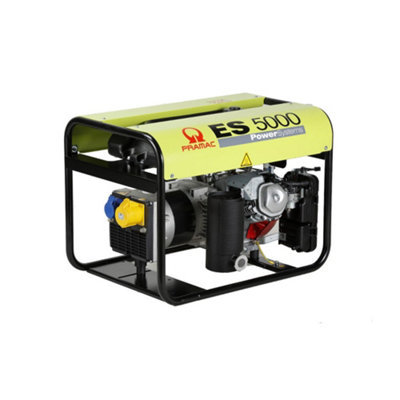 B&Q - Petrol Generator  Es5000. Max Power 4600W. 230/115V