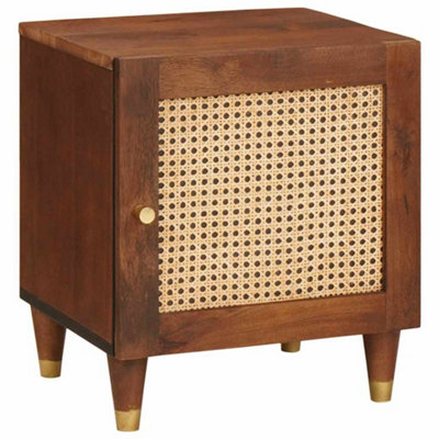 B&Q -  Bedside Tables Solid Mango Wood And Engineered Wood
