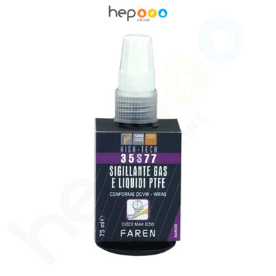 hep Online Faren Ptfe Sealant For Gas And LiquidsQuick Curing75 MlDvgw Approved from B&Q