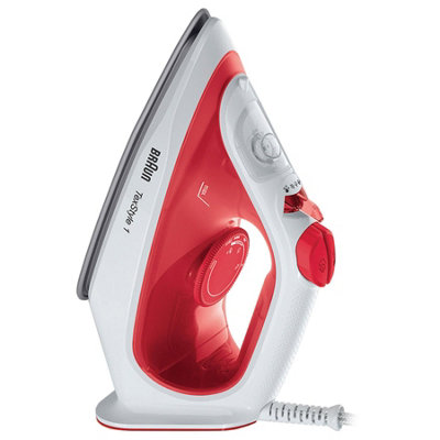 Braun 1900W Texstyle 1 Steam IronRed from B&Q
