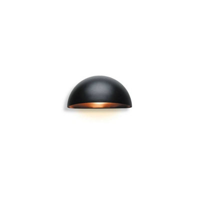 Ideal Lux Tronco 1 Light Outdoor Wall Light Black Ip44E27 from B&Q