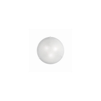 Ideal Lux Simply  3 Light Indoor Large Flush Light WhiteE27 from B&Q