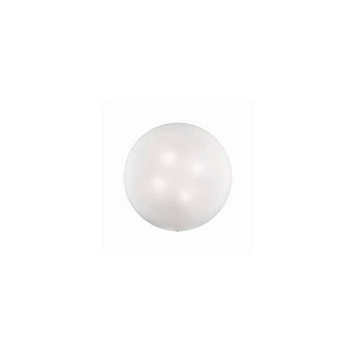 Ideal Lux Simply  4 Light Large Ceiling Flush Light WhiteE27