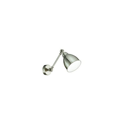 Ideal Lux Newton Adjustable 1 Light Indoor Wall Light NickelE27 from B&Q