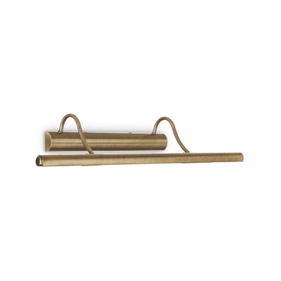 B&Q -  Luminosa Mirror 4 Light Picture Wall Light Antique BrassG9