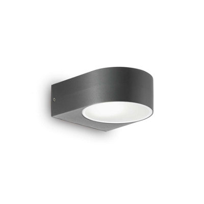 Luminosa Ing Luminosa Iko 1 Outdoor Up Down Wall Ip55, E27 Light/Anthracite