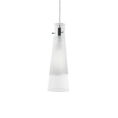 Luminosa Ing Luminosa Kuky 1 Ceiling Pendant Chrome, E27 Light