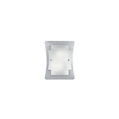 Ideal Lux Triplo  2 Light Indoor Large Wall Light GlassE27