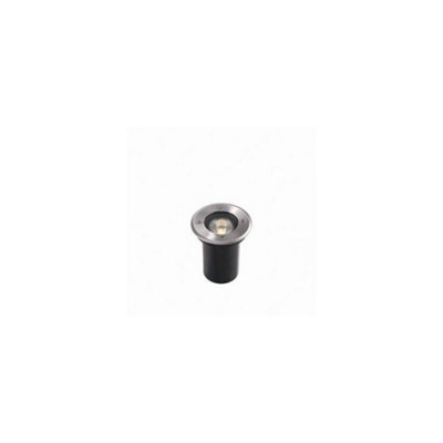 Ideal Lux Park 1 Light Small Round Recessed Spotlight Steel Ip65Gu10 from B&Q