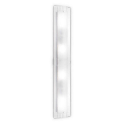Luminosa Ing Luminosa Tudor 4 Indoor Large Over Mirror Wall Glass, E14 Light