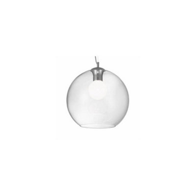 Ideal Lux Nemo Large Globe Ceiling Pendant ClearE27 from B&Q