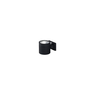 Ideal Lux Snif Round 1 Light Outdoor Up Down Wall Light Black Ip54G9 from B&Q