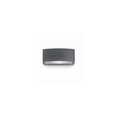 Ideal Lux Andromeda 1 Light Outdoor Small Up Down Wall Light Polished ChromeAnthracite Ip55E27 from B&Q