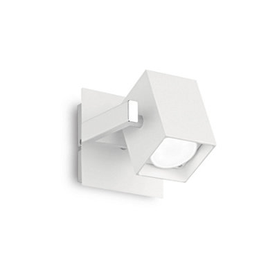 Ideal Lux Mouse 1 Light Wall Light White from B&Q
