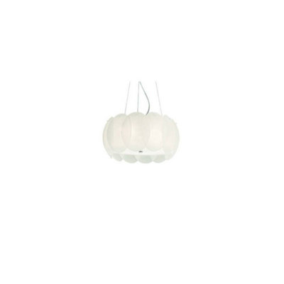 Ideal Lux Ovalino  5 Light  Small Ceiling Pendant WhiteE27 from B&Q
