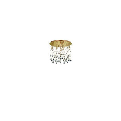 Ideal Lux Moonlight  8 Light  Medium Ceiling Pendant GoldG9 from B&Q