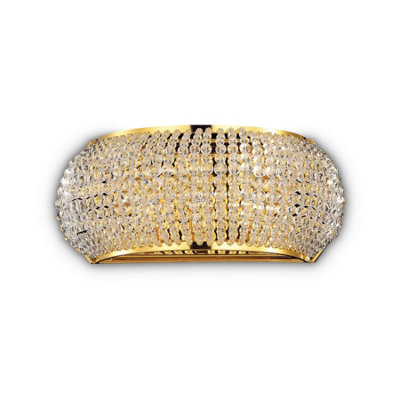 Netlighting Unisex Gold Pasha' Light Wall Light Size 3 - Image 4
