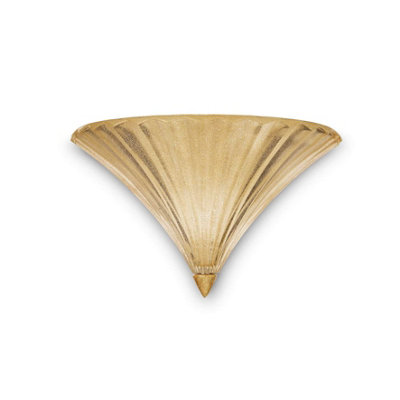 Ideal Lux Lighting Santa Wall Light Gold - Gold - Image 5