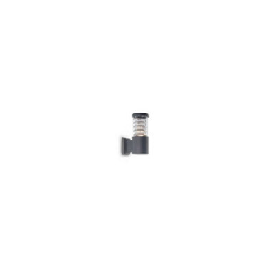 Ideal Lux Rex 1 Light Outdoor Wall Light Anthracite Ip44E27 from B&Q