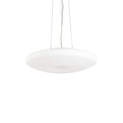 Luminosa Ing Luminosa Glory 3 Small Ceiling Pendant E27 Light/White