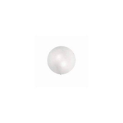 Ideal Lux Glory  2 Light Indoor Medium Flush Light WhiteE27 from B&Q