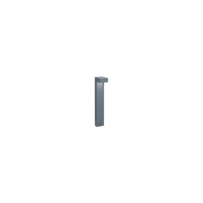 Ideal Lux Sirio  2 Light Small Outdoor Bollard Anthracite Ip44G9 from B&Q