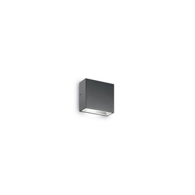 Ideal Lux Up 1 Light Outdoor Wall Light Anthracite Ip44G9 from B&Q