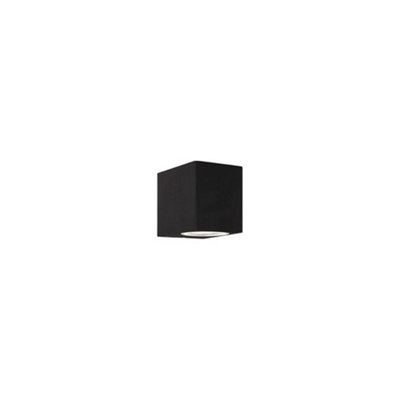 Ideal Lux Up 1 Light Outdoor Wall Light Black Ip44G9 from B&Q